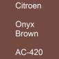 Preview: Citroen, Onyx Brown, AC-420.